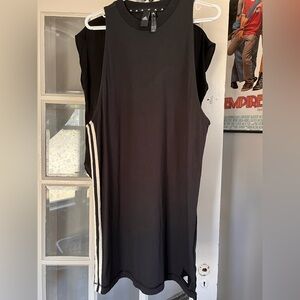Adidas Black Dress with White Logo